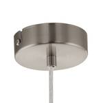 Hanglamp Pasteri III textielmix / staal - 1 lichtbron - Cappuccinokleurig - Breedte: 38 cm