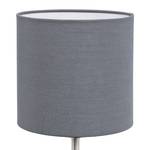 Lampe Pasteri I Tissu mélangé / Acier - 1 ampoule - Gris