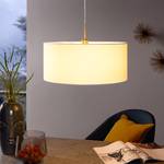 Hanglamp Pasteri III textielmix / staal - 1 lichtbron - Wit - Breedte: 53 cm