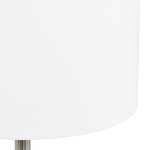 Lampe Pasteri I Tissu mélangé / Acier - 1 ampoule - Blanc