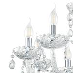 Lustre Basilano V Verre / Acier - 18 ampoules