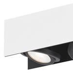 LED-plafondlamp Vidago staal / aluminium - Aantal lichtbronnen: 2