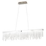 LED-hanglamp Antelao V kristalglas / staal - 1 lichtbron