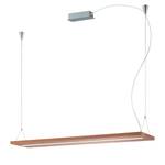 LED-hanglamp Monroy hout / staal - 1 lichtbron