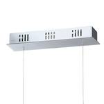 LED-hanglamp Cardito kristalglas / staal & aluminium - 6 lichtbronnen