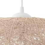 Hanglamp Campilo textielmix / kunststof - 1 lichtbron - Beige