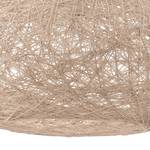 Hanglamp Campilo textielmix / kunststof - 1 lichtbron - Beige