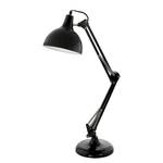 Lampe Borgillio I Acier - 1 ampoule - Noir