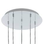 Suspension Bonares III Verre cristallin / Acier - 5 ampoules