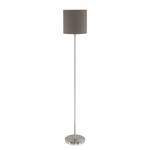 Lampadaire Pasteri I Tissu mélangé / Acier - 1 ampoule - Cubanite