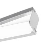 LED-Deckenleuchte Corrales Kunststoff / Stahl -2-flammig