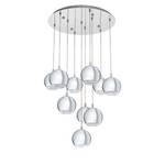 Suspension Conessa IV Matière plastique / Acier - 10 ampoule