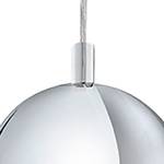 LED-hanglamp Conessa IV kunststof / staal - 10 lichtbron