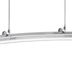LED-hanglamp Pertini kunststof / staal  - 2 lichtbronnen