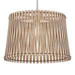 Hanglamp Sendero I hout / staal - 1 lichtbron - Beige