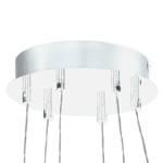 Suspension Nebreda Matière plastique / Acier et aluminium - 2 ampoules