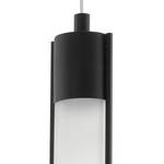 LED-hanglamp Walena II glas / staal - 3 lichtbronnen