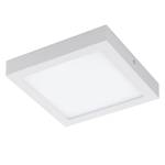 LED-plafondlamp Fueva IV kunststof / staal - 1 lichtbron - Wit - Breedte: 23 cm