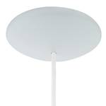 Hanglamp Camborne staal - 1 lichtbron - Wit