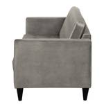 Sofa Cistern (3-Sitzer) Samt - Grau