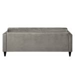 Sofa Cistern (3-Sitzer) Samt - Grau