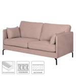 Sofa Canelas (2-Sitzer) Webstoff - Mauve