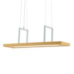 LED-hanglamp Tondela hout / staal - 1 lichtbron
