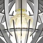 Plafondlamp Olmero hout / staal - 1 lichtbron