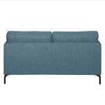 Sofa Canelas (2-Sitzer) Webstoff - Jeansblau