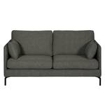 Sofa Canelas (2-Sitzer) Webstoff - Anthrazit