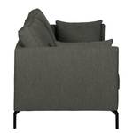 Sofa Canelas (2-Sitzer) Webstoff - Anthrazit