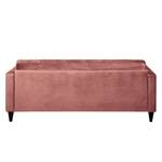 Sofa Cistern (3-Sitzer) Samt - Altrosa