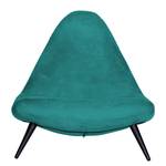 Fauteuil Imala I Aspect cuir vieilli - Turquoise