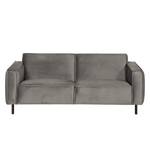 Sofa Uhand (3-Sitzer) Samt - Grau