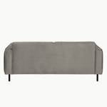 Sofa Uhand (3-Sitzer) Samt - Grau