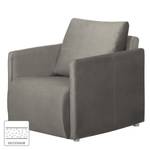 Fauteuil Thrall II Velours - Gris