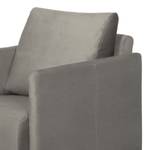 Fauteuil Thrall II fluweel - Grijs