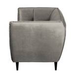 Sofa Sealy (3-Sitzer) Samt - Grau