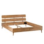 Houten bed FINSBY massief eikenhout - 160 x 200cm