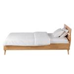 Houten bed FINSBY massief eikenhout - 160 x 200cm