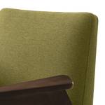 Fauteuil Frazer Tissu - Marron foncé