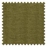 Fauteuil Opheim I Tissu - Vert olive - Marron foncé