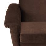 Fauteuil Larslan Velours - Marron