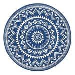 Kurzflorteppich Valencia Polypropylene - Brilliantblau - Durchmesser: 200 cm