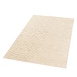 Kurzflorteppich Iris Webstoff - Creme - 160 x 230 cm