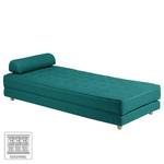 Chaise relax Ezine Tissu - Bleu pétrole