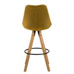 Chaises de bar Aledas II Jaune curry - Lot de 2