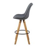 Chaises de bar Aledas II Gris - Lot de 2