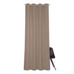 Ösenschal Harp Polyester - Beige meliert