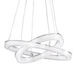 LED-hanglamp Victoria II kunststof / aluminium - 2 lichtbronnen